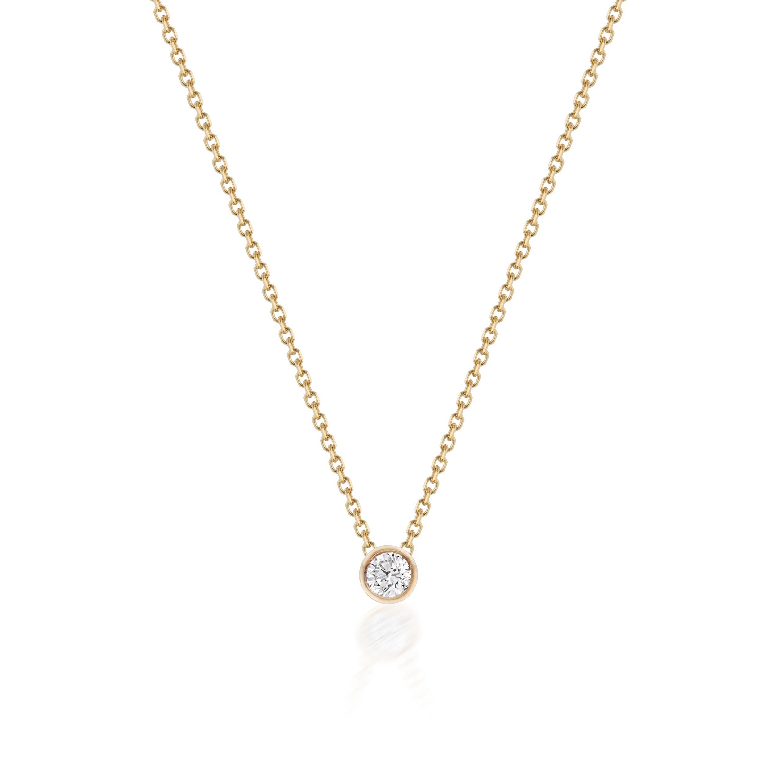 Vale Jewelry Barely There Diamond Necklace