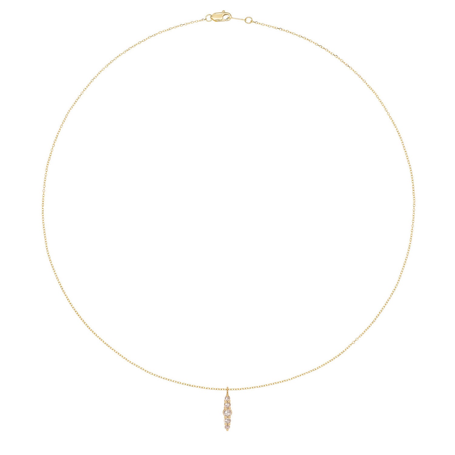 Vale Jewelry Belle du Jour Necklace in Yellow Gold