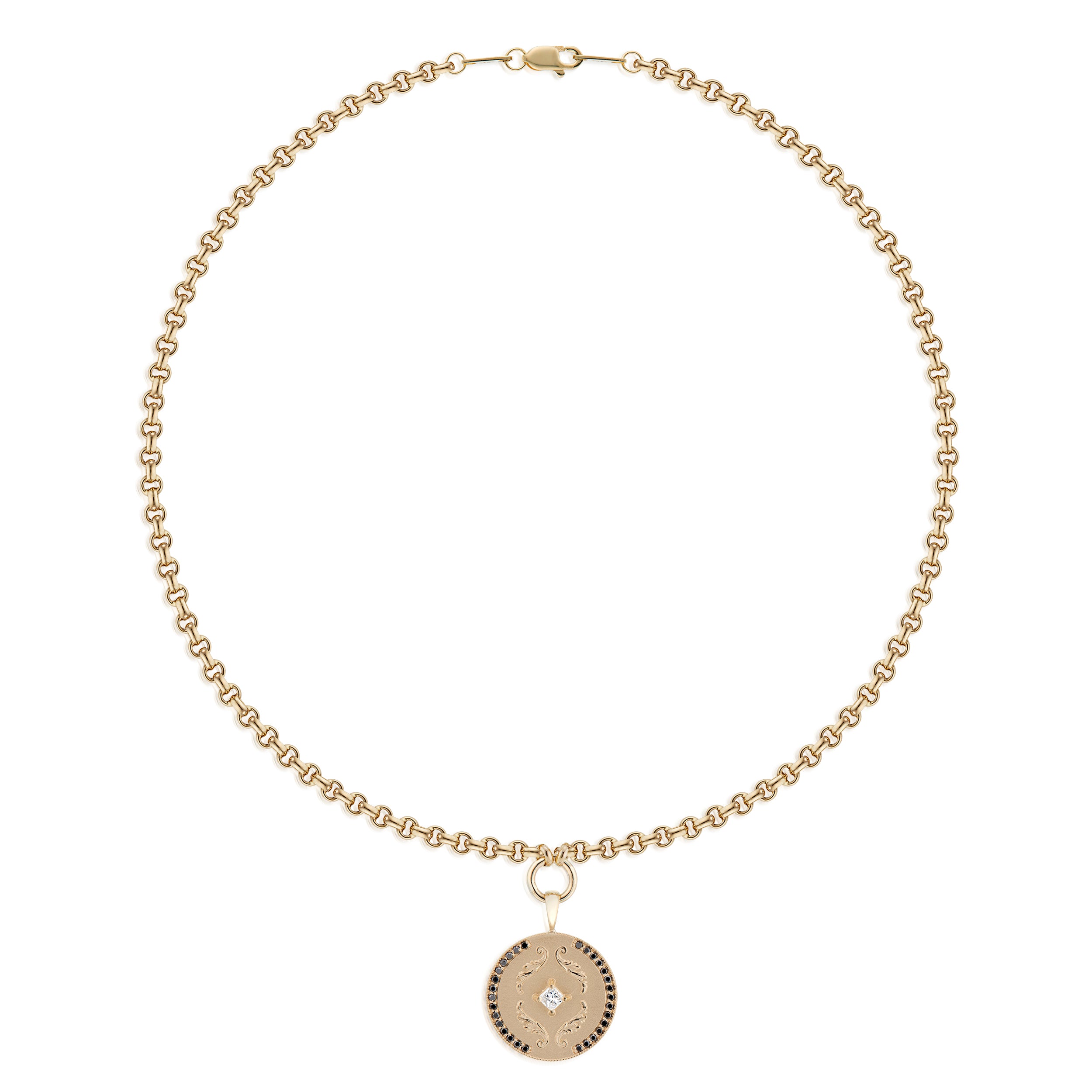 Vale Jewelry Callie Necklace in Yellow Gold Full Image