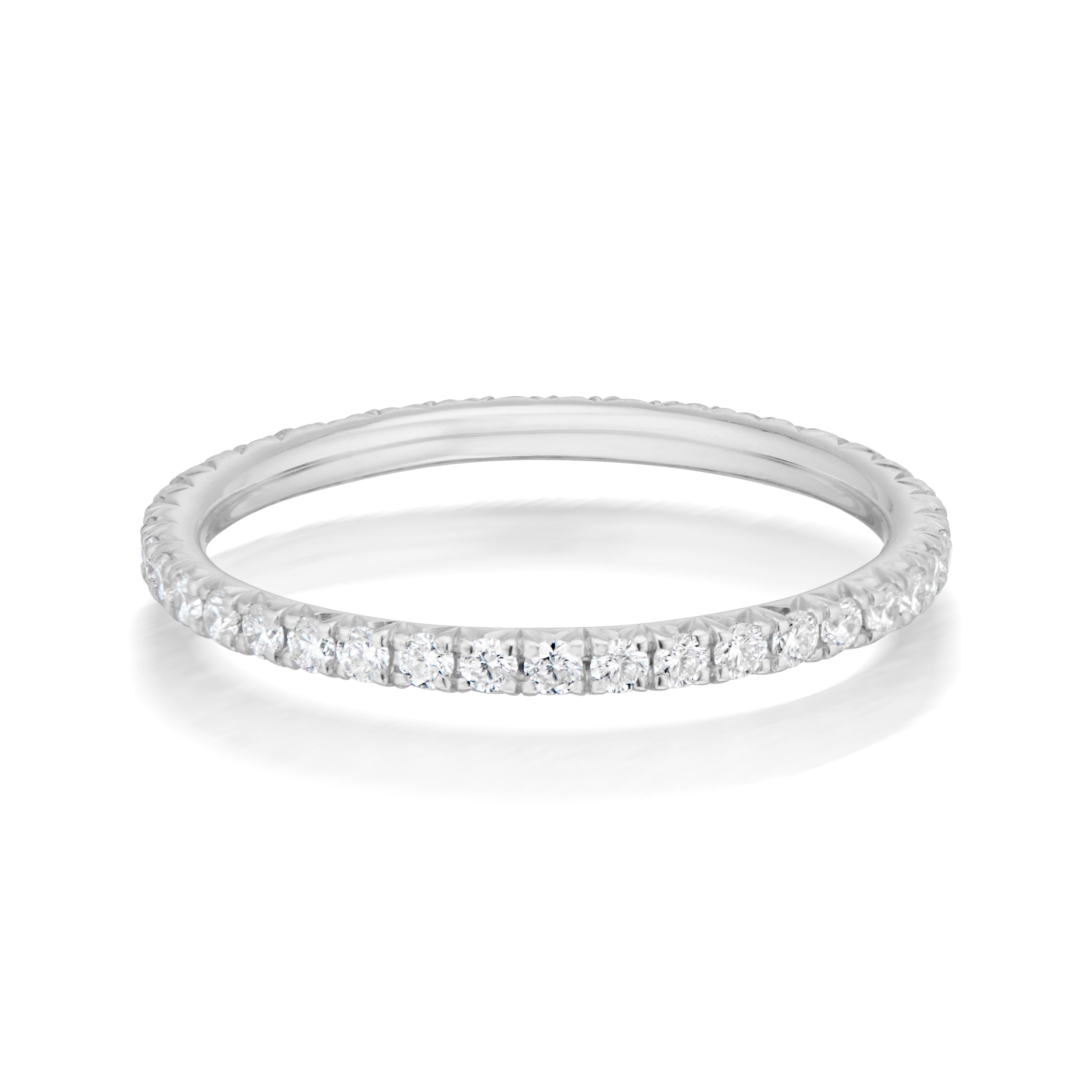 Vale Jewelry Colline 1.4MM Diamond Eternity Ring in White Gold