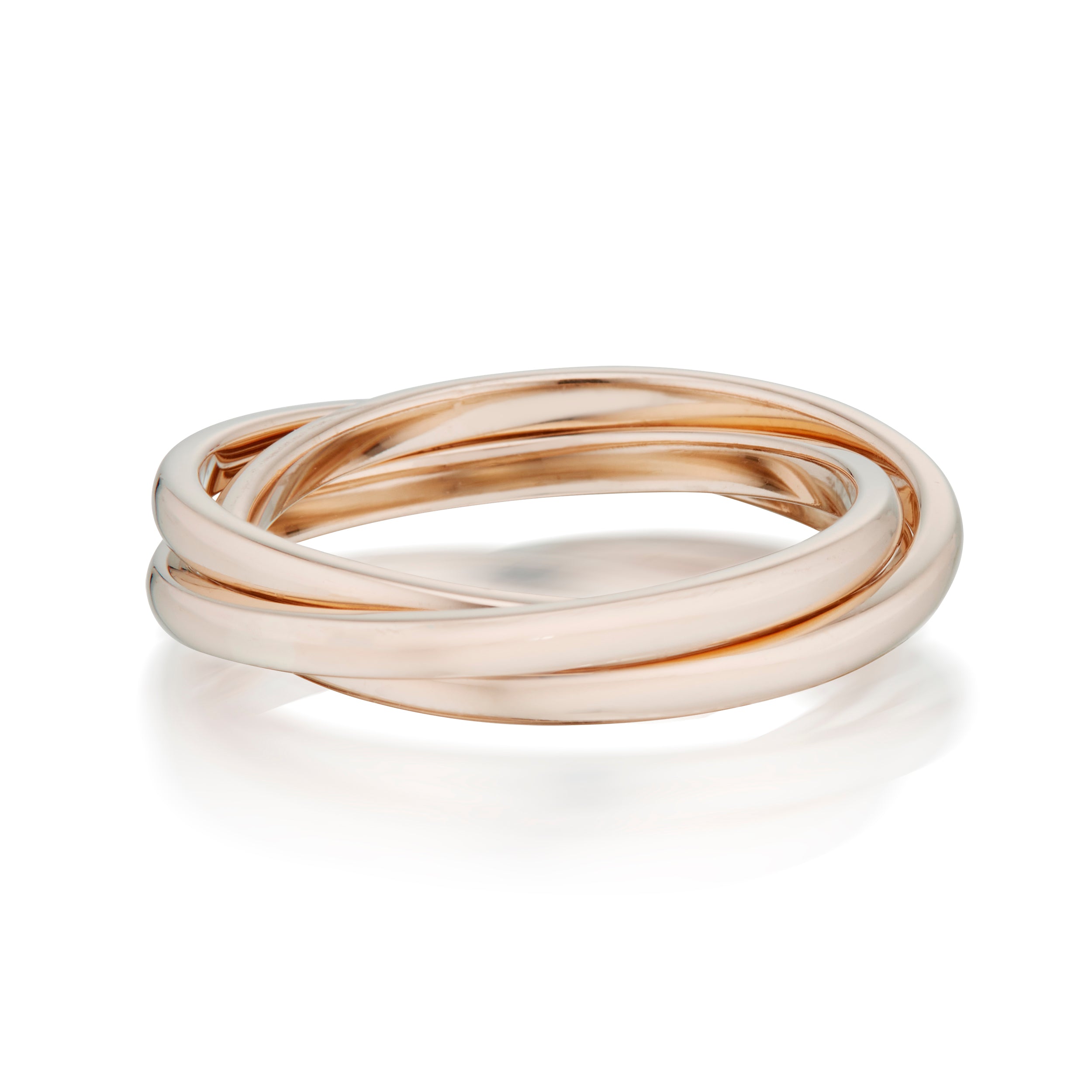 Sintra Rose Gold Rolling Ring
