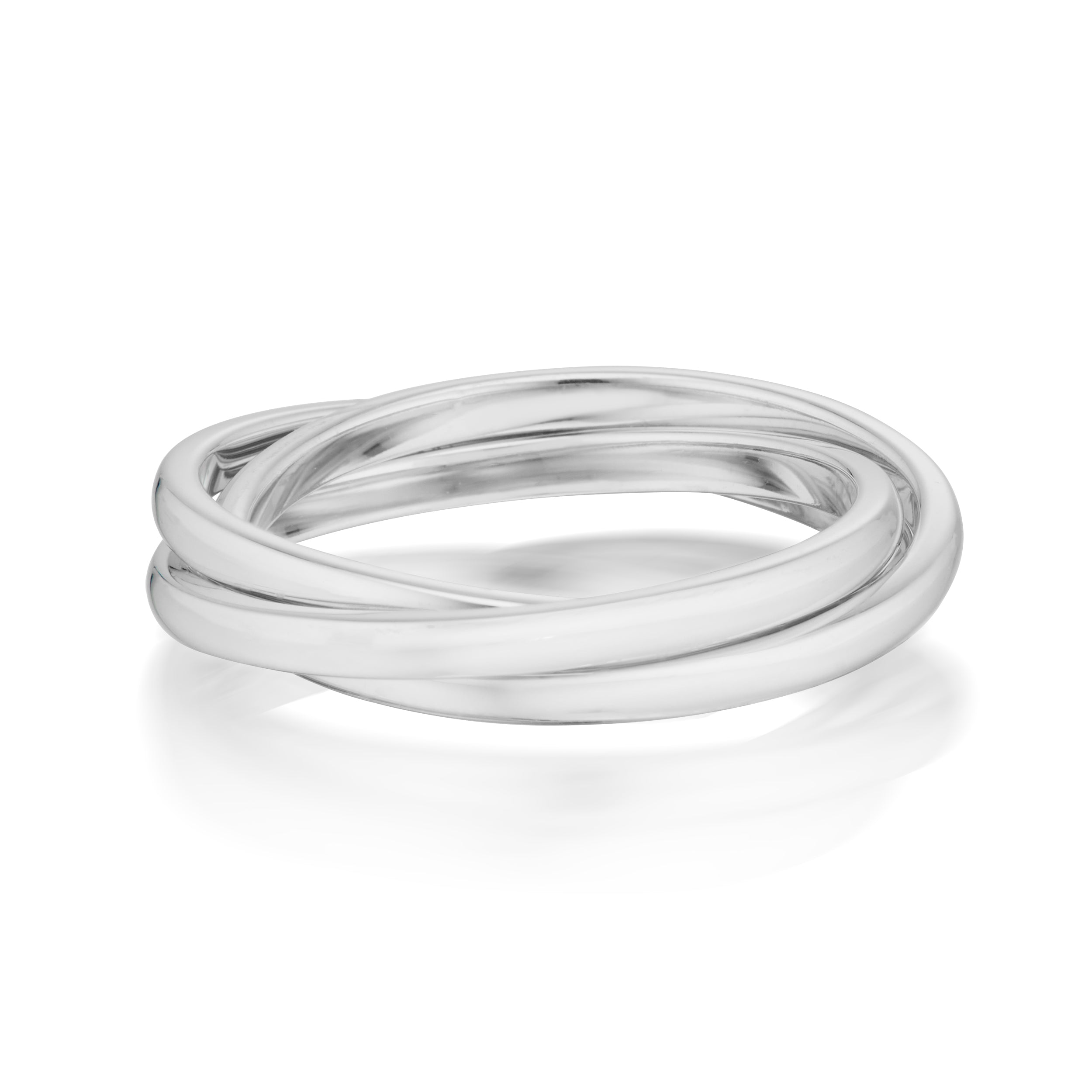 Sintra White Gold Rolling Ring