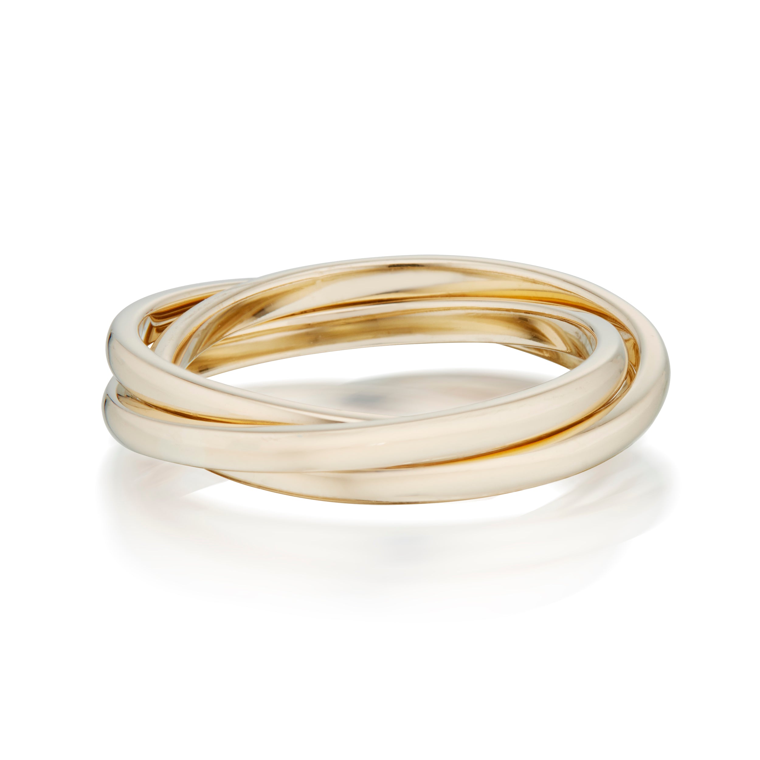 Sintra Yellow Gold Rolling Ring