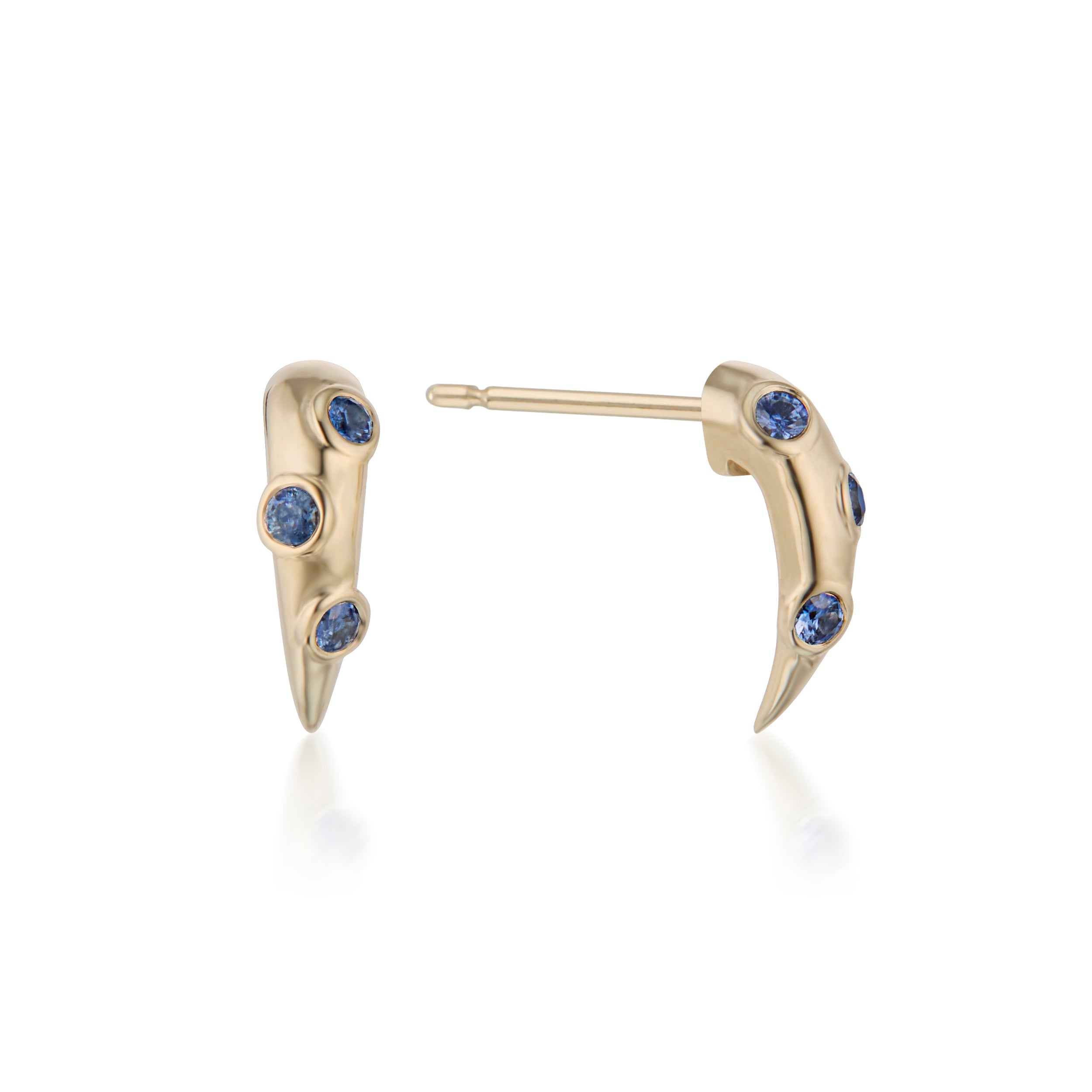 Swoop Sapphire 2-Piece Earrings