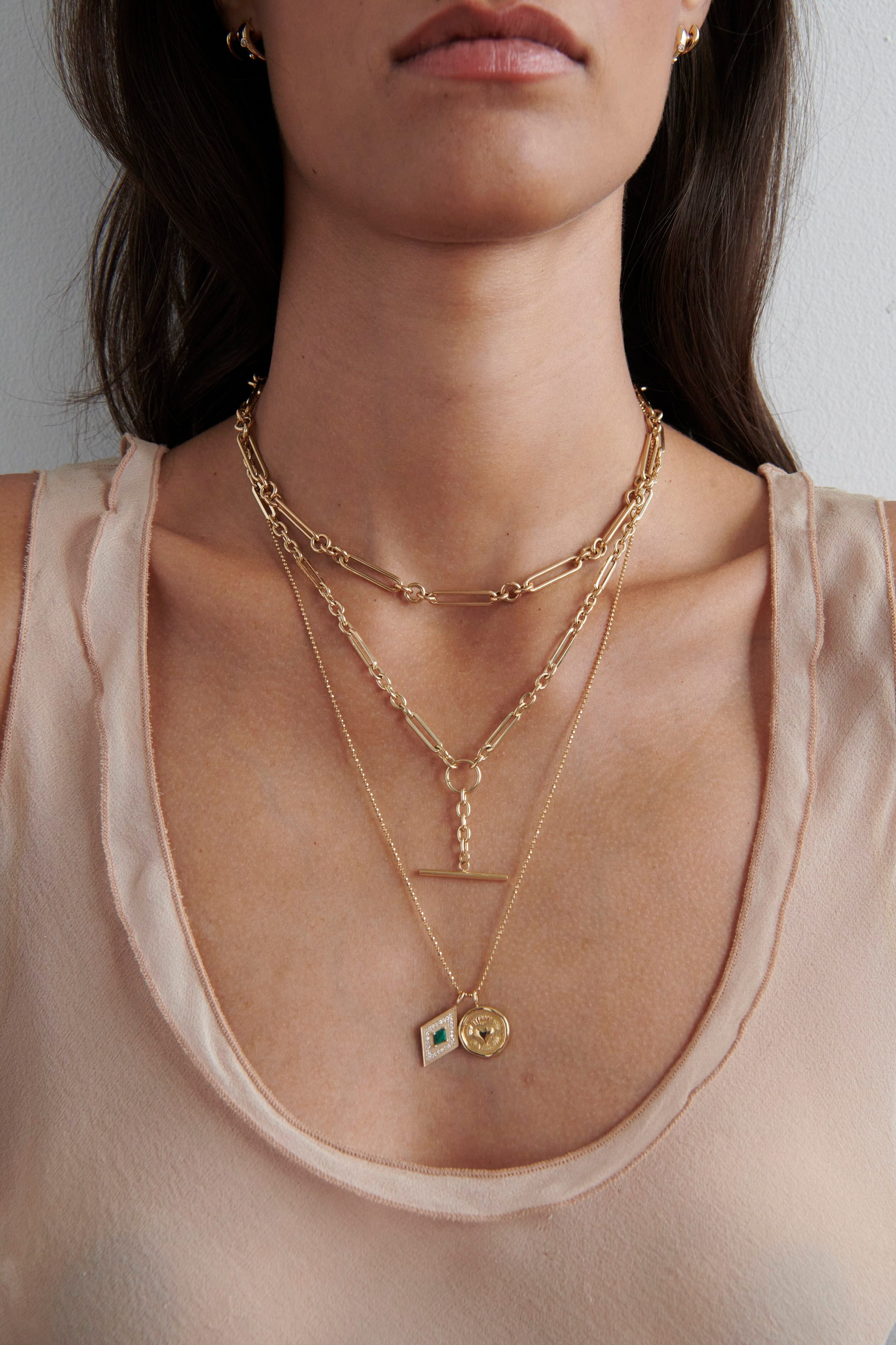 Vale Jewelry Eternal Love Amulet on Model