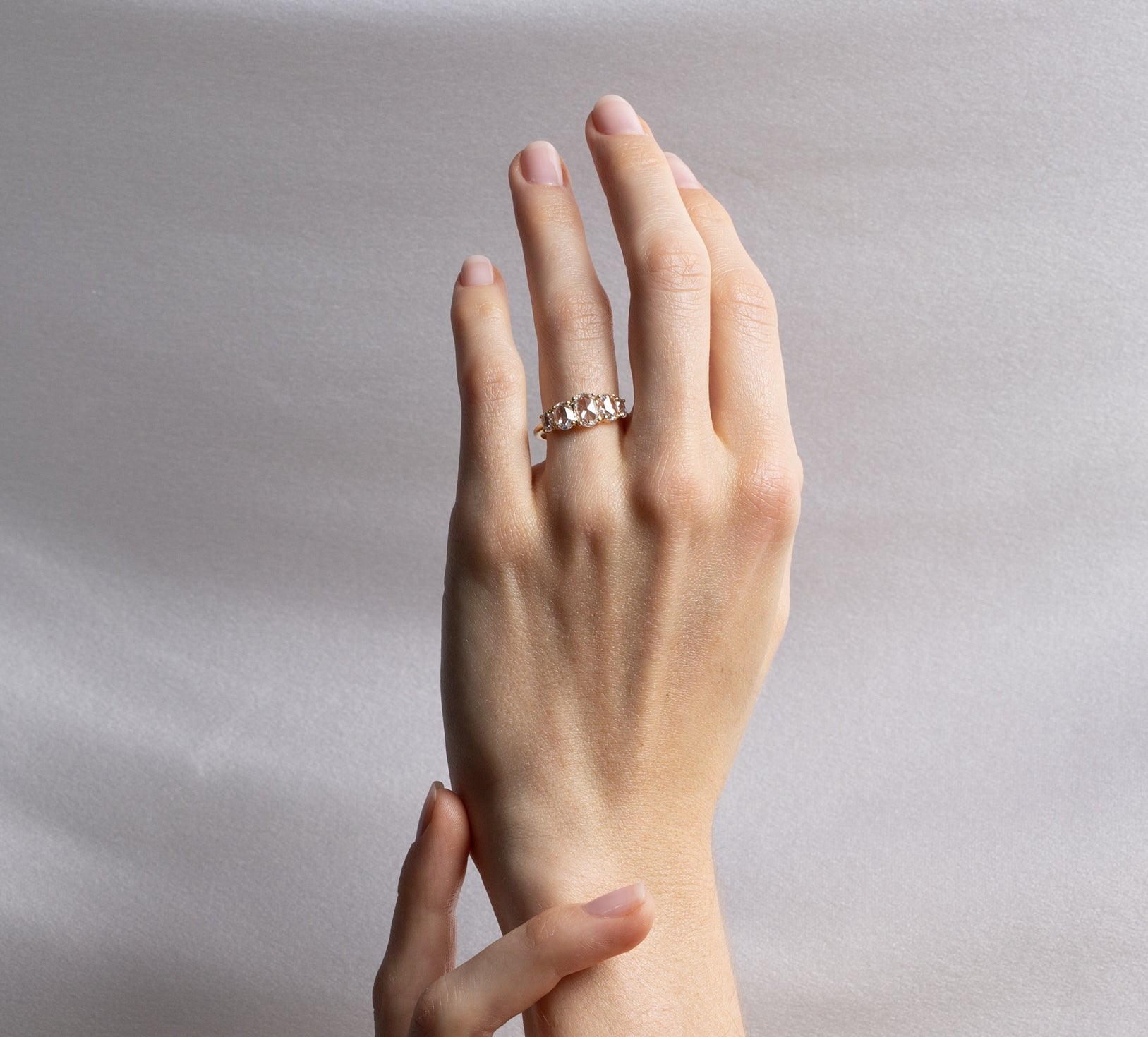 Vale Jewelry Florence Ring on Hand Model