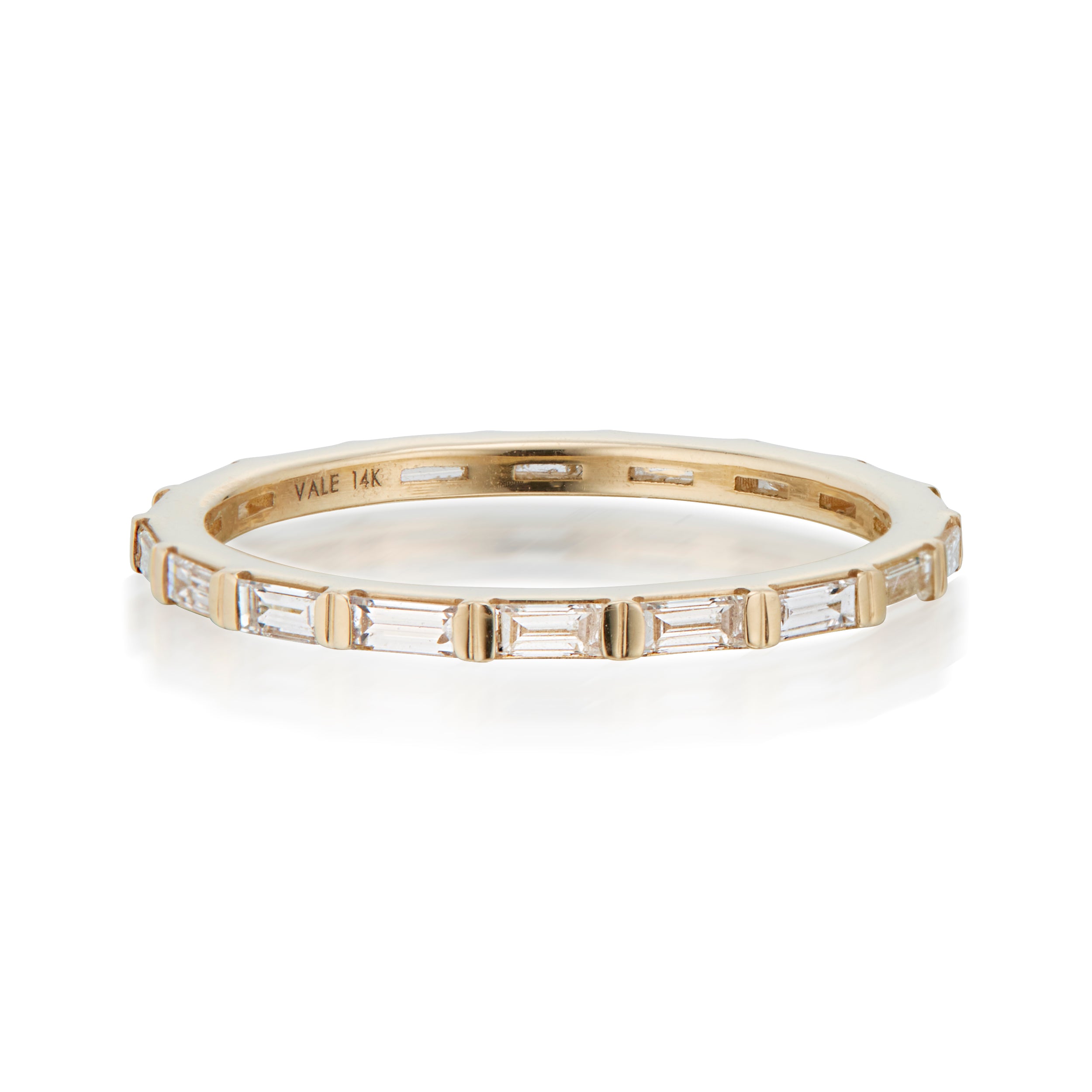 Vale Jewelry Fabiana Eternity Ring in Yellow Gold