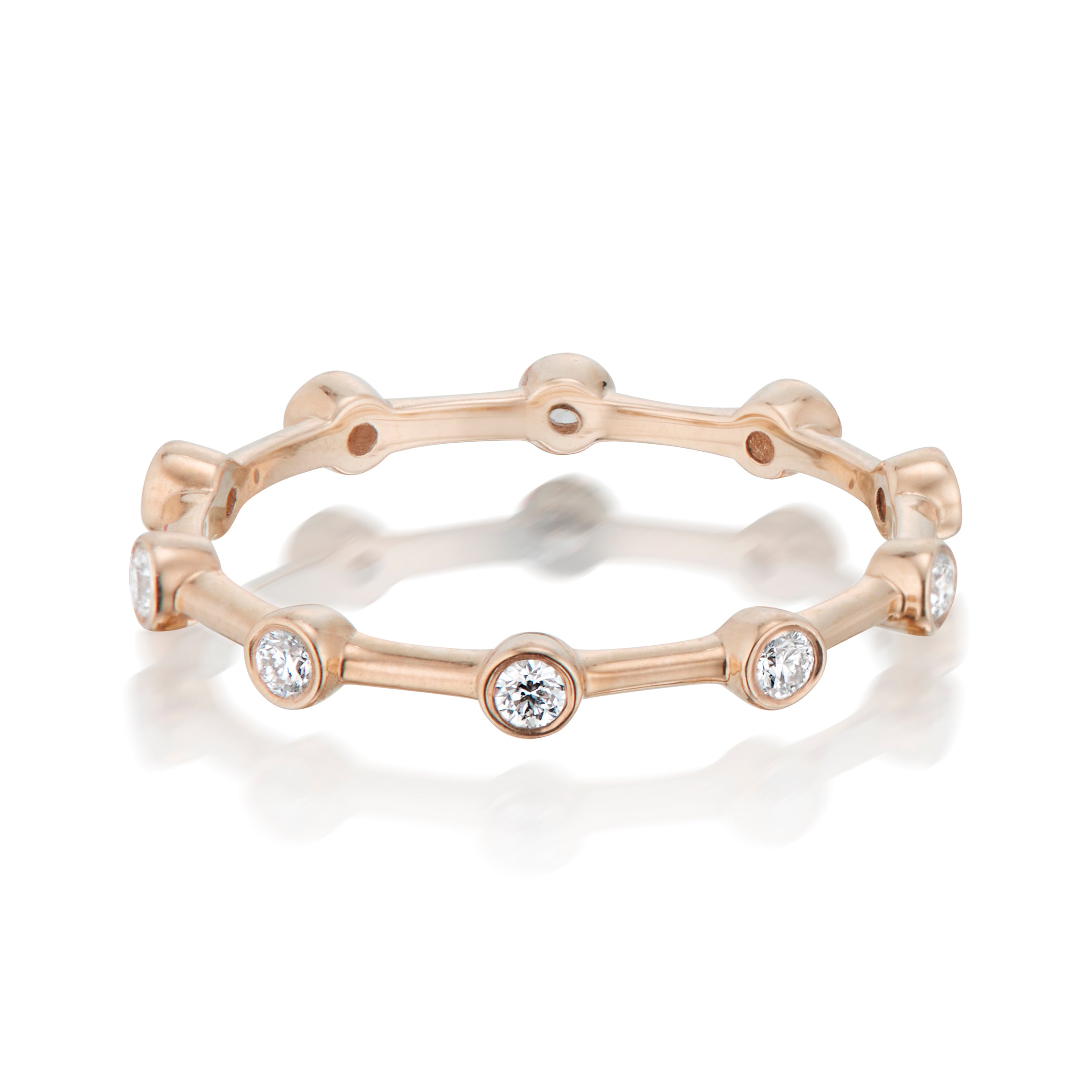 Vale Jewelry Moonlet Ring in Rose Gold