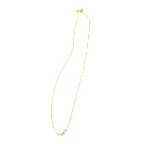 Seed Pearl Necklace YG Long