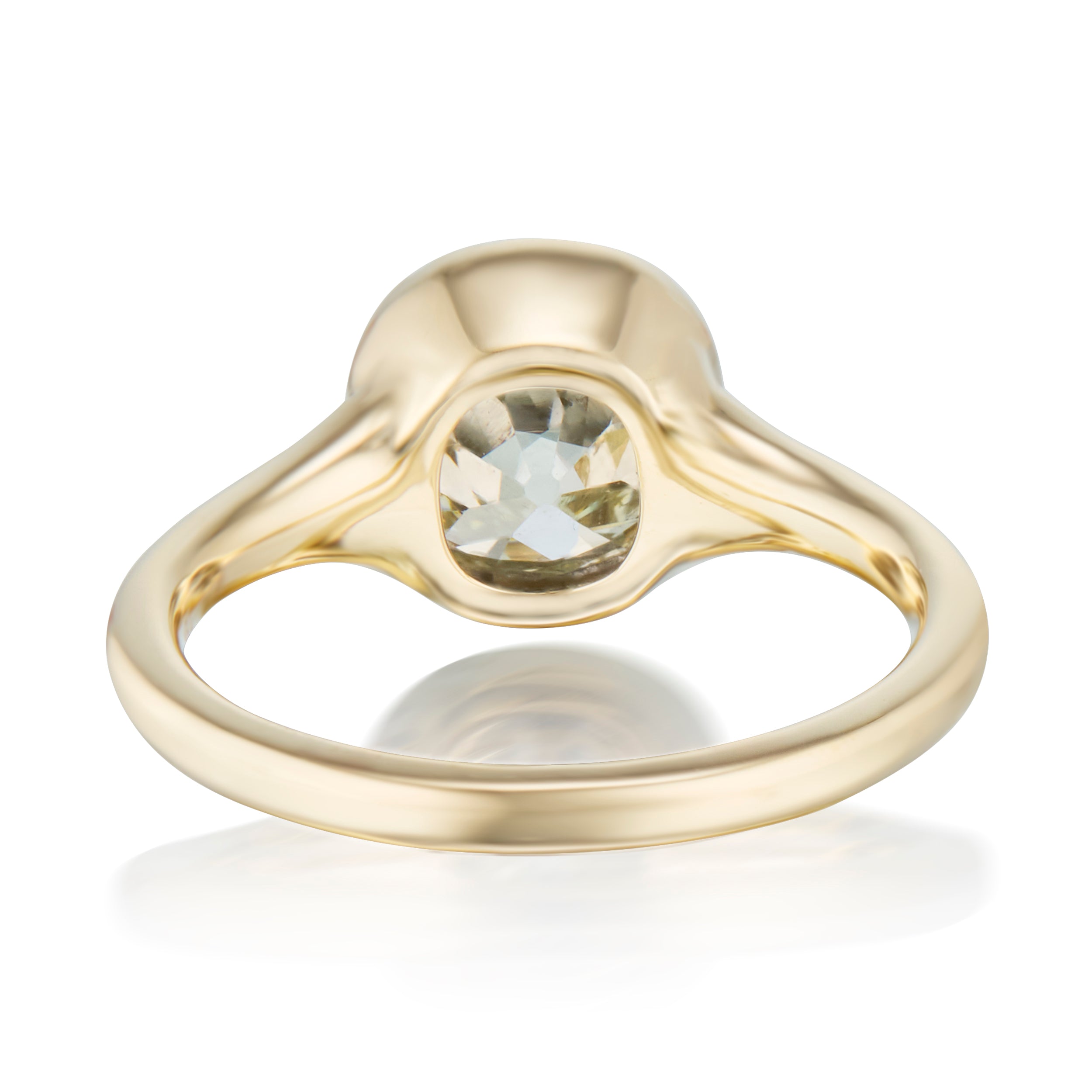 2.70 Carat Old Mine Cut Diamond Cassia Ring