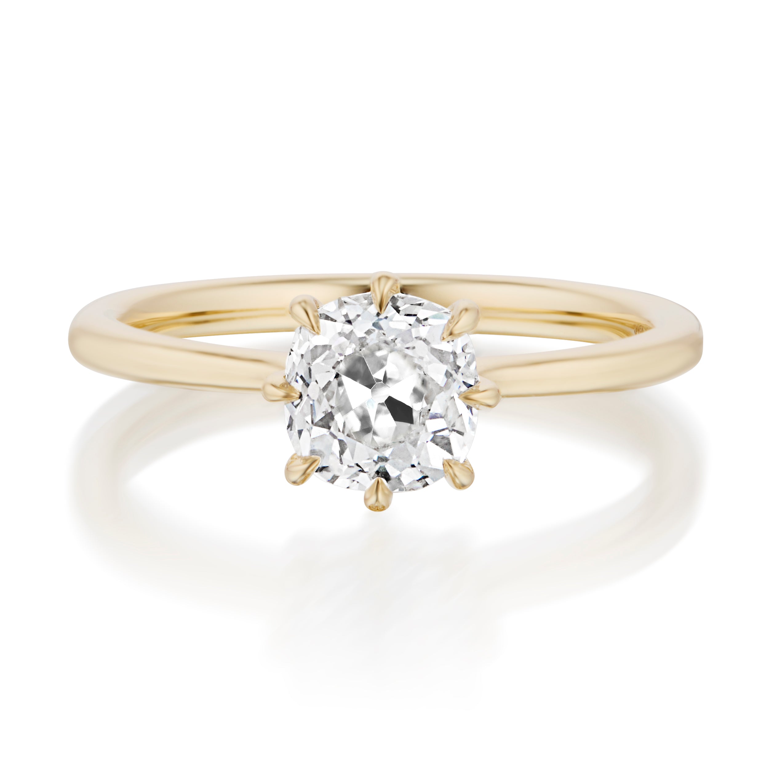 1.20 Carat Old Mine Cut Marlowe Ring