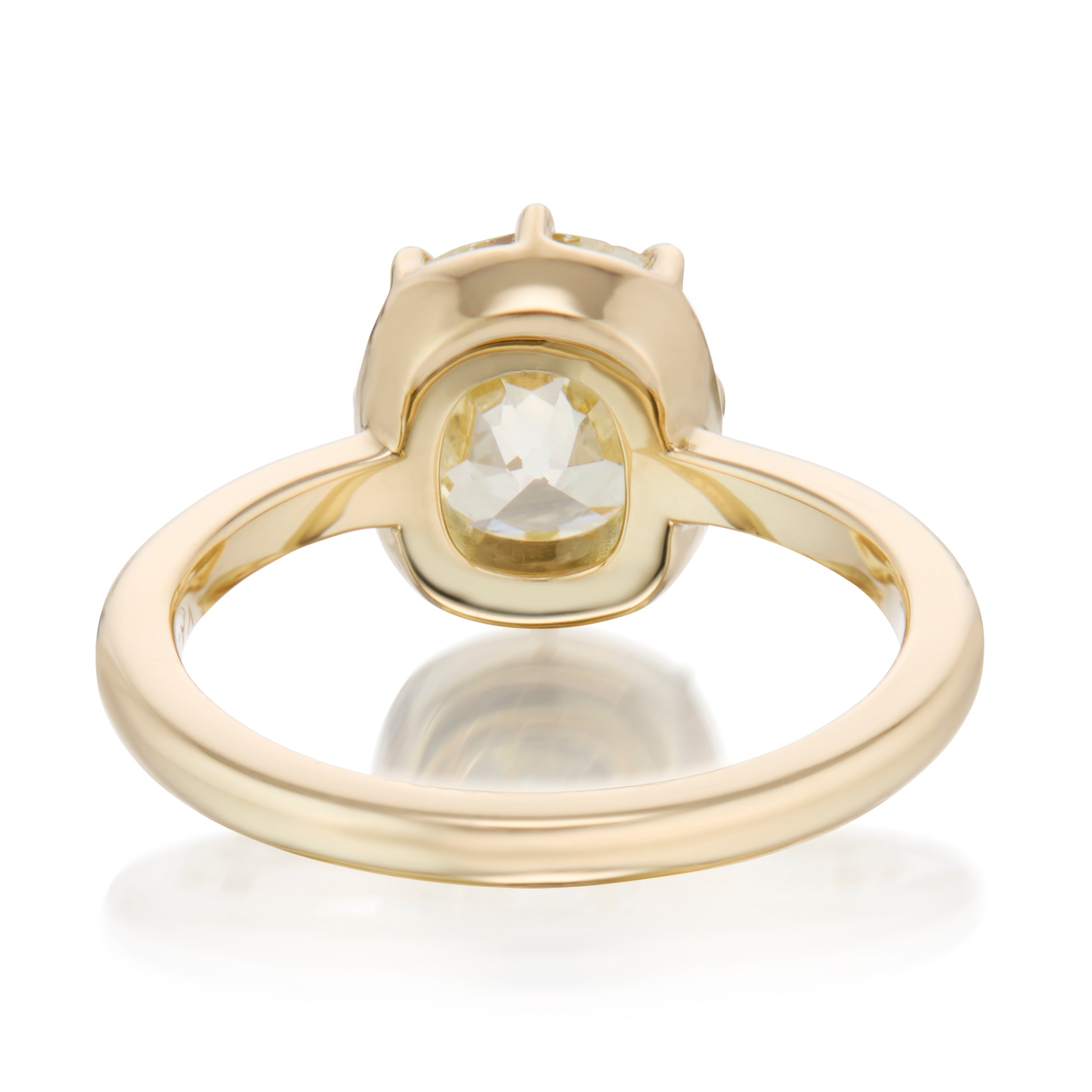 2.65 Carat Cushion Diamond Zoe Ring