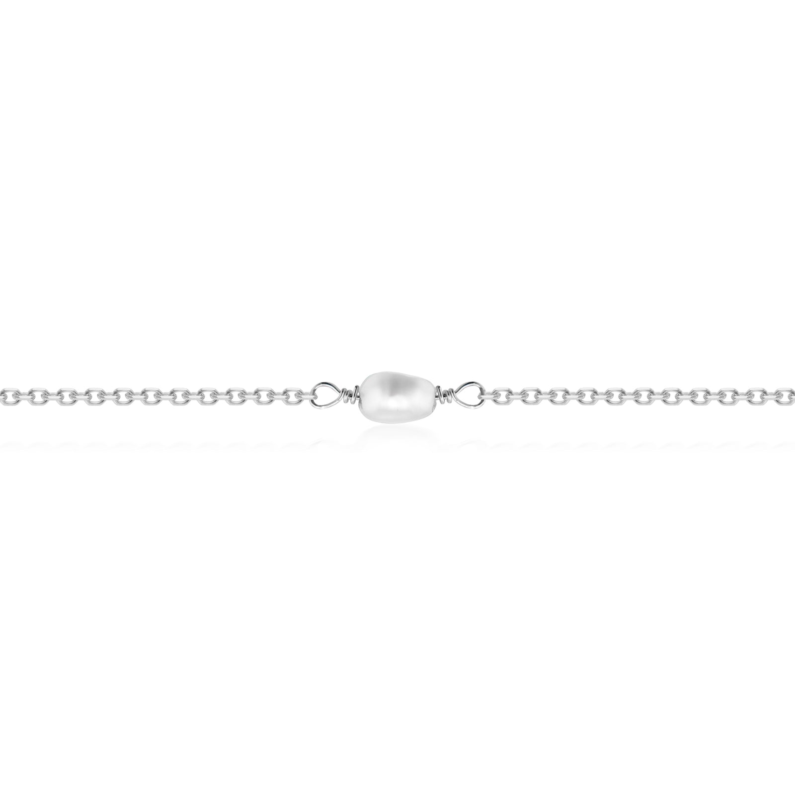 14k/Sterling top Seed Pearl Bracelet