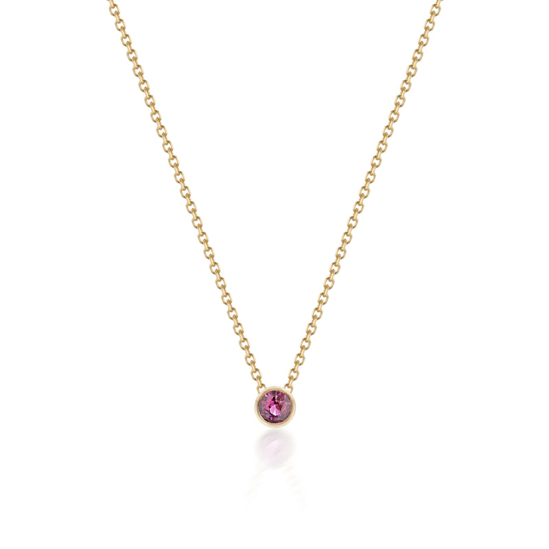 Barely There Ruby Necklace